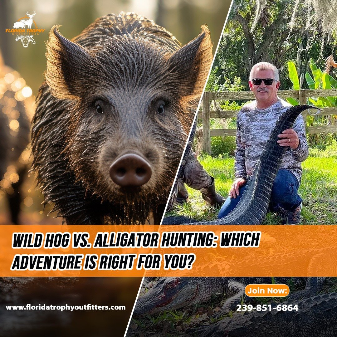 Wild Hog vs. Alligator Hunting: Which Adventure is Right for You?